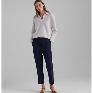 Club Monaco Cigarette Pants in Navy